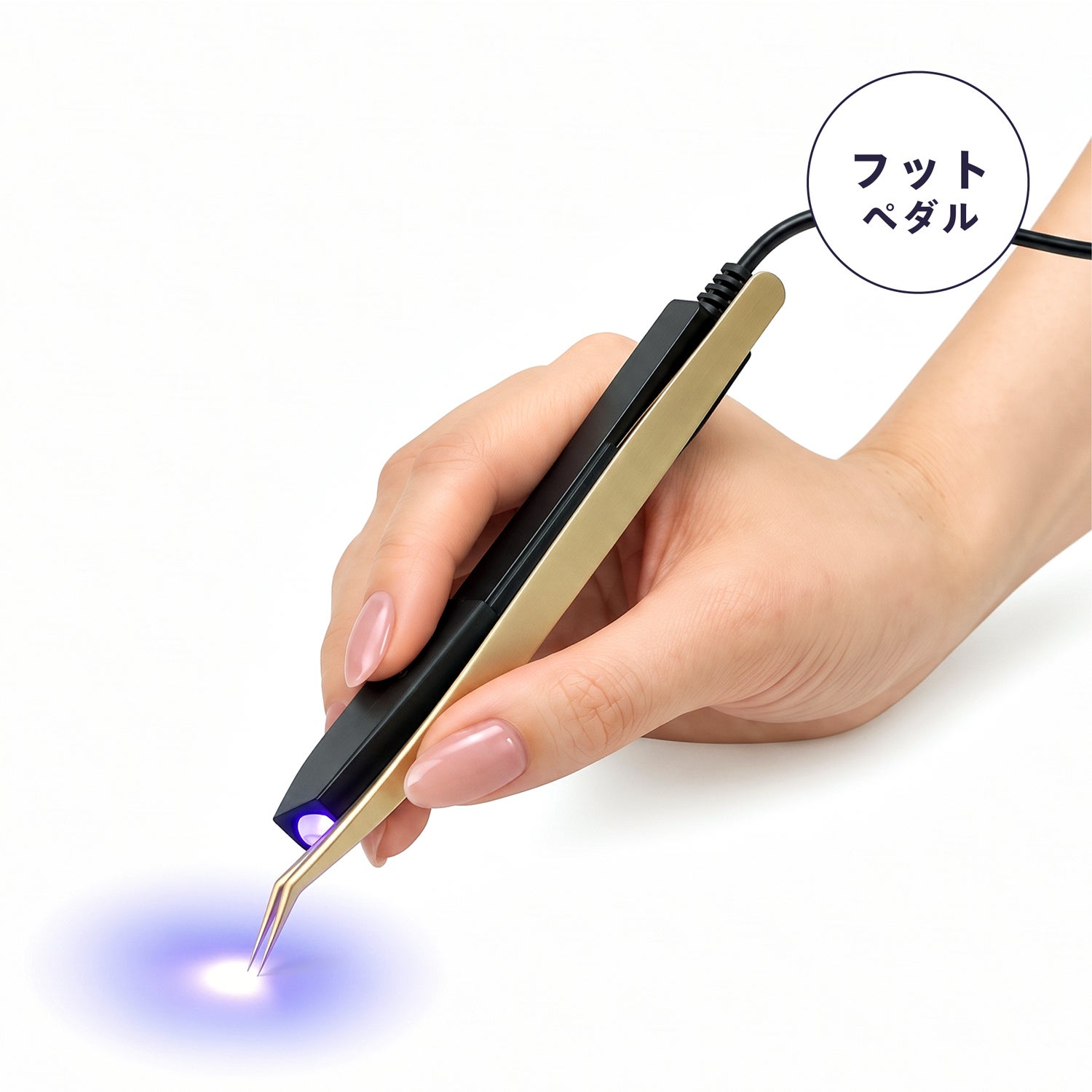 Foula】LEDライトハンディタイプコードレスタッチセンサー式（左手側